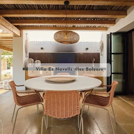 New Es Novells Illes Balears ヴィラ *